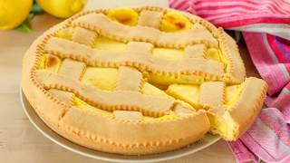 CROSTATA AL LIMONE Ricetta Facile  Fatto in casa da Benedetta [upl. by Evetta]