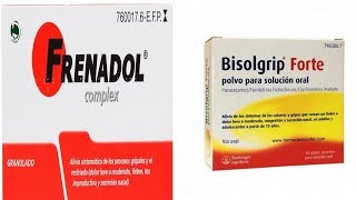 Frenadol VS Bisolgrip ¿Cuál es mejor para el resfriado  Farmacología [upl. by Anastassia]