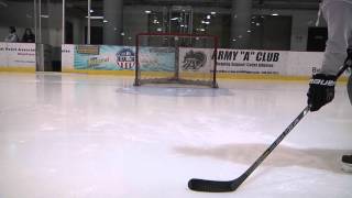 Knight School How to shoot a hockey puck [upl. by Wally274]