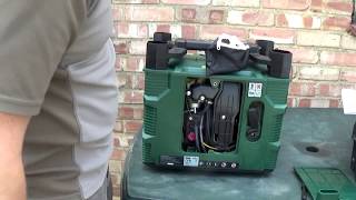 Parkside Lidl PGI 1200 B2 Inverter Generator test [upl. by Mosa]