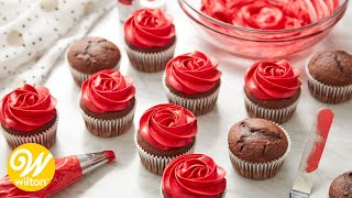 How to Make Red Frosting  Wilton [upl. by Evets]