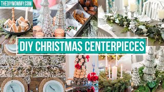 7 DIY CHRISTMAS CENTERPIECE IDEAS [upl. by Sorcim]