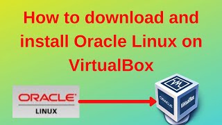 How to download and install Oracle Linux on VirtualBox [upl. by Varrian]