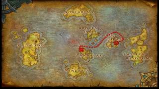 How to get from Kul Tiras to Stormwind Alliance WoW BfA [upl. by Alenairam]