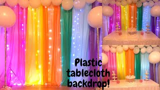 How to Make A Round Fitted Vinyl Tablecloth [upl. by Asila]