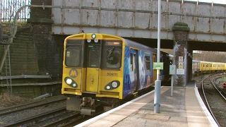 Half an Hour at 216  Birkenhead North Station 1022017  Class 507 508 terminus [upl. by Obediah]