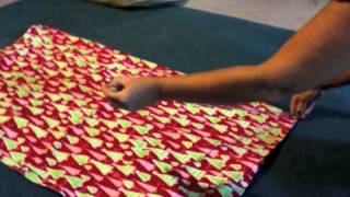 How to Swag a Rectangular Tablecloth DIY Table Scallop [upl. by Aniez]