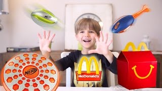 Nerf Action McDonalds Toys [upl. by Lachman]