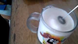 Aerolatte Review Frothing Cold Milk In Under 1 Minute [upl. by Daniels408]